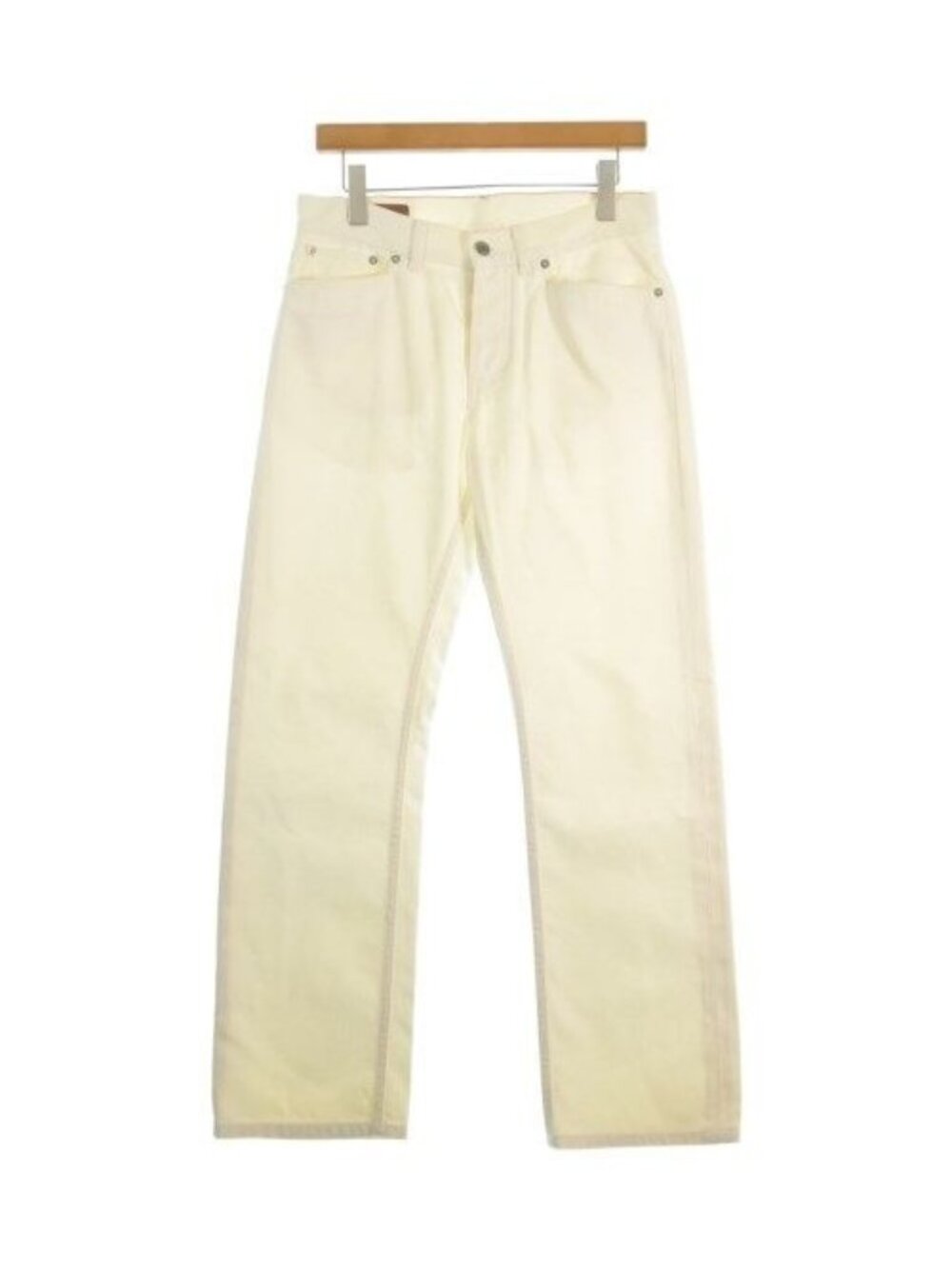 Hermes Denim Pants White